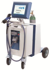 Спектрометр TEST-MASTER - анализатор металлов в условиях цеха