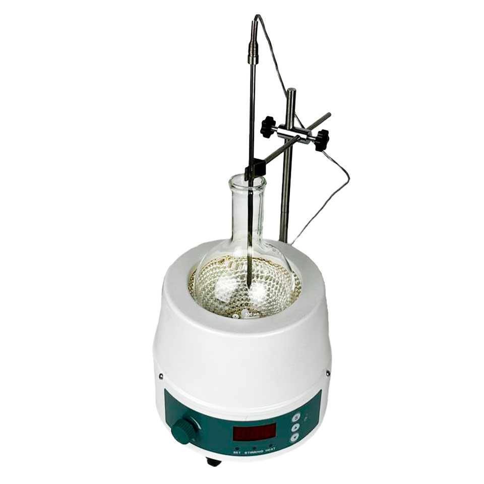 Колбонагреватель Stegler KНМ-500 (500 мл, до +400 °C, с перемешиванием и термодатчиком)