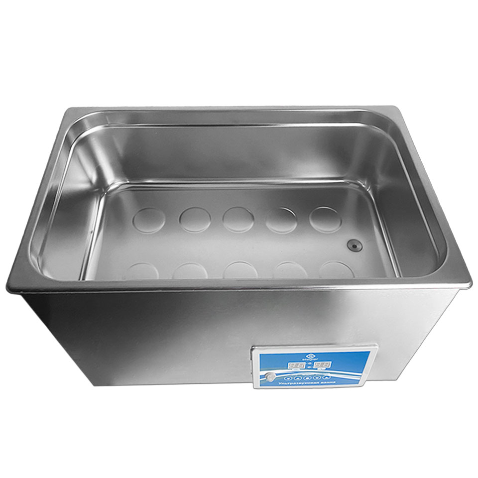 Ультразвуковая ванна (мойка) Stegler 22DT (22 л, 20-80°C, 600W)
