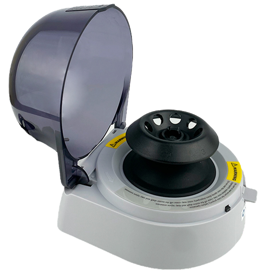 Лабораторная центрифуга STEGLER CM-72 Meteor (7 200 об/мин, 8×2 мл)