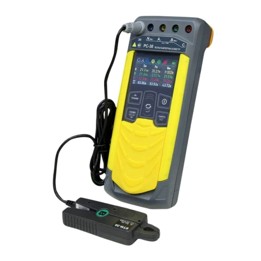 Радио-Сервис РС-30 - вольтамперфазометр с клещами КТИ-30