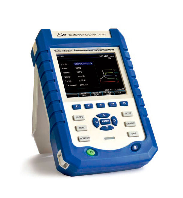 Акип Анализатор качества электрической энергии в однофазных и трехфазных электрических сетях АКЭ-2100